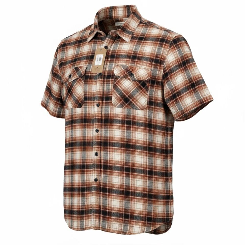 NWT ($70) Frye & Sons Plaid Shirt | Size 3 XLT | Short Sleeve